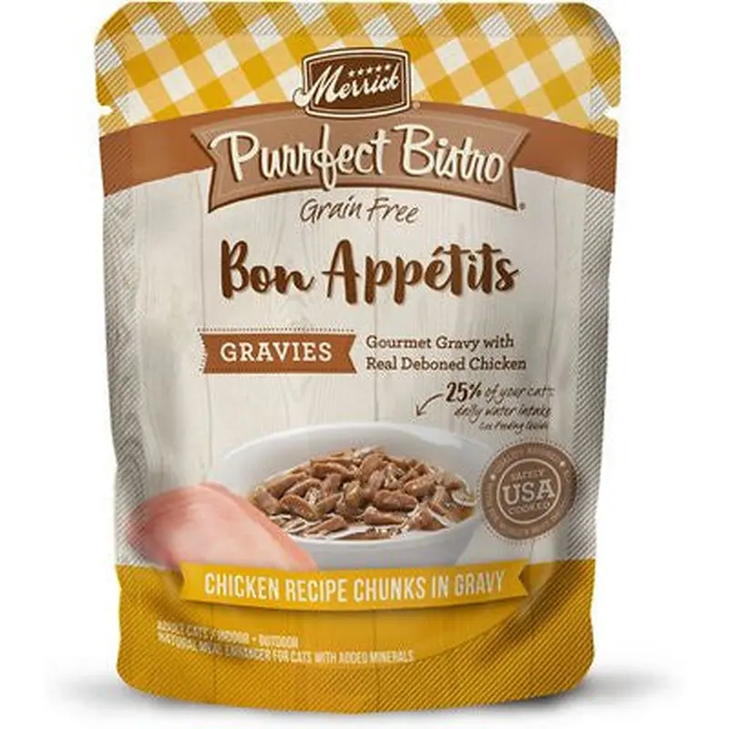 Merrick - Purrfect Bistro Bst C Gf Gravies Ckn 3oz 