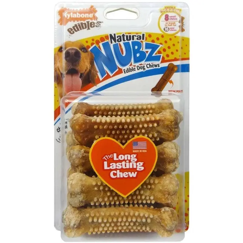 Nylabone treat Nat Nubz Chkn Sm 8pk