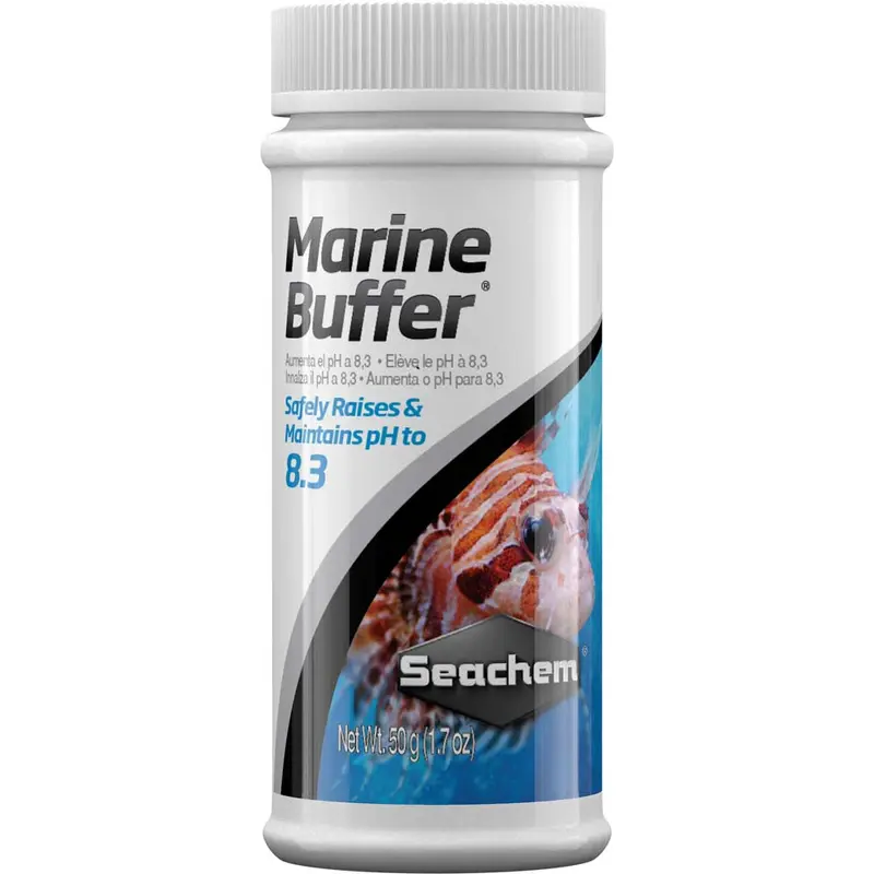 Seachem Marine Buffer Saltwater Aquarium Water Treatment 1.8 oz