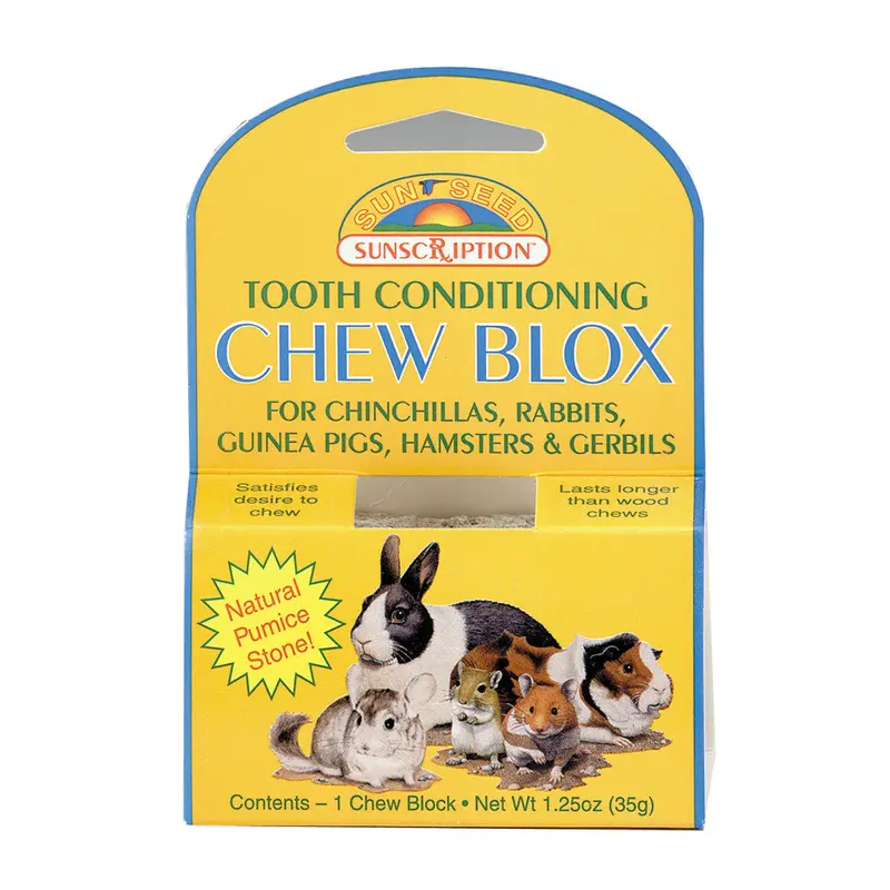 Sun Seed Supplement Chew Blox for Small Animals White 1 Pack