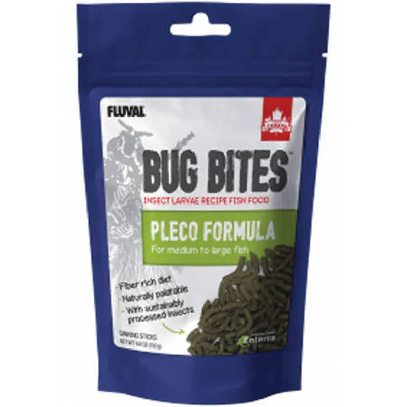 Fluval Bugbites Bottfeedr Sticks Pleco4.59oz A6587