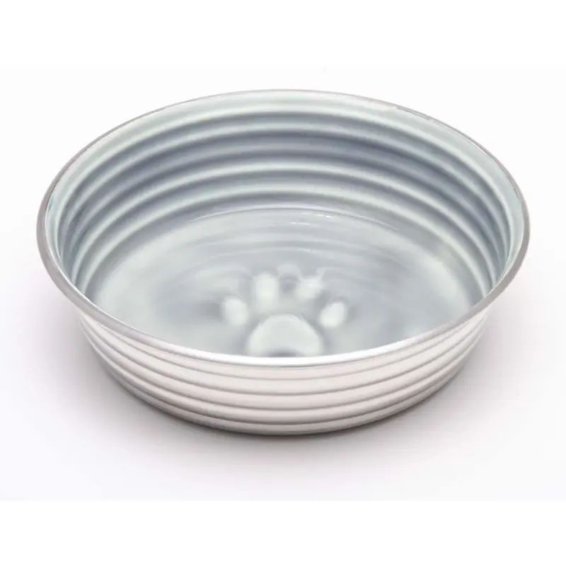 Loving Pets Le Bol Dog Bowl Parisian Grey SM