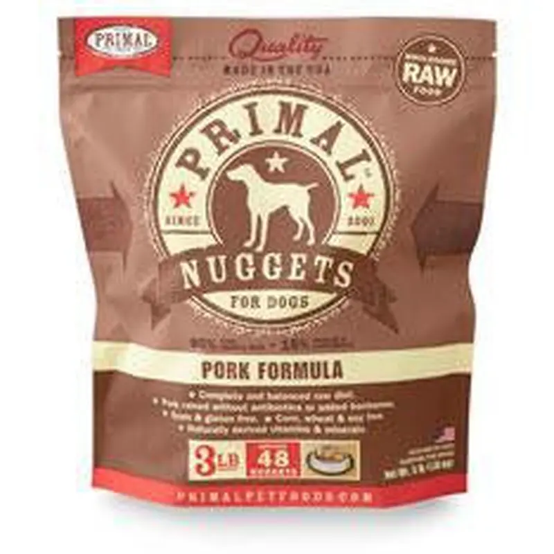 Primal Prk Form Dog 3lb