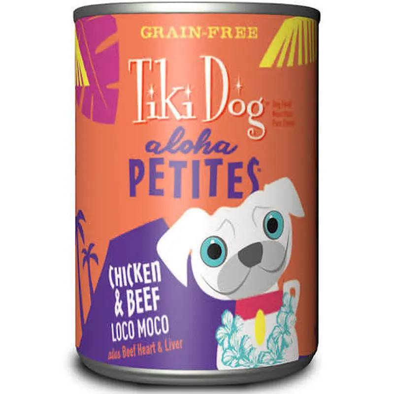 Tiki Dog Aloha Ckn/bf 12/9z 