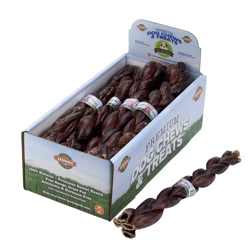 BRAIDED BEEF GULLET 12" 15CT 