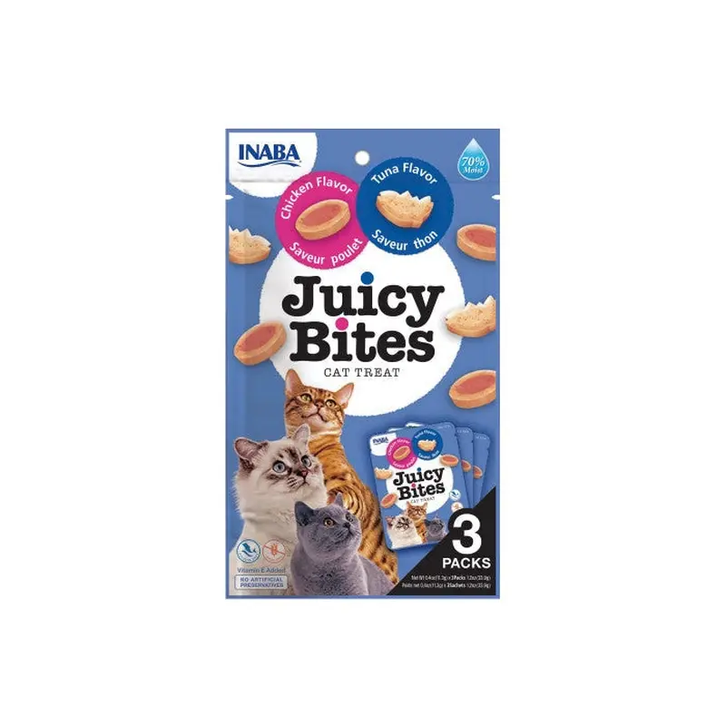 Inaba Juicy Bte tuna/chicken 1.2z