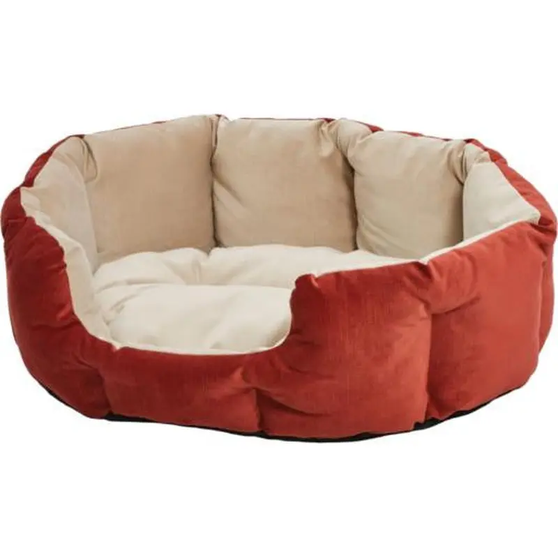 Midwest Quiet Time Deluxe Pet Tulip Bed Russet Medium 