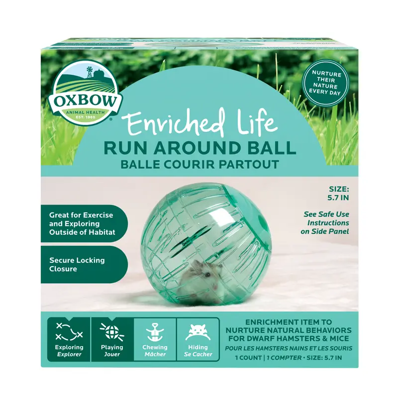 Oxbow Animal Health Enriched Life Small Animal Run Around Ball One Size