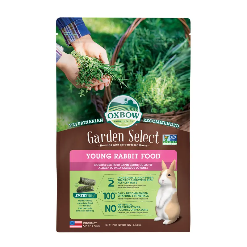 Oxbow Animal Health Garden Select Young Rabbit Food 4lb