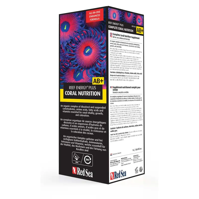 Red Sea Reef Energy Plus AB+ Coral Nutritional Supplement 33.8 fl. oz