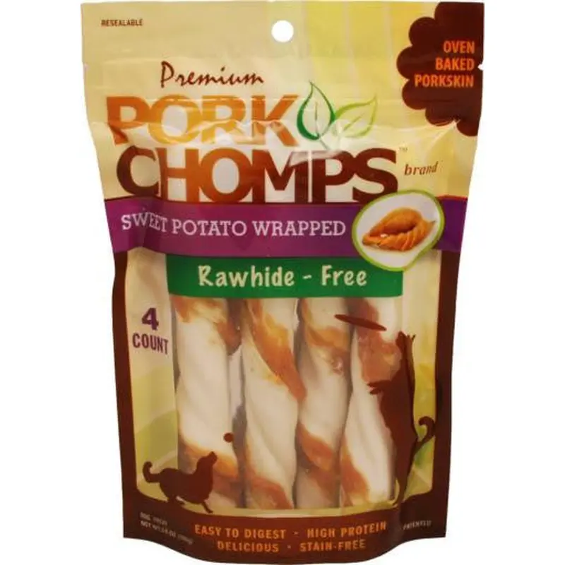 Scott Pet Large Sweet Potato Twistz 4CT 