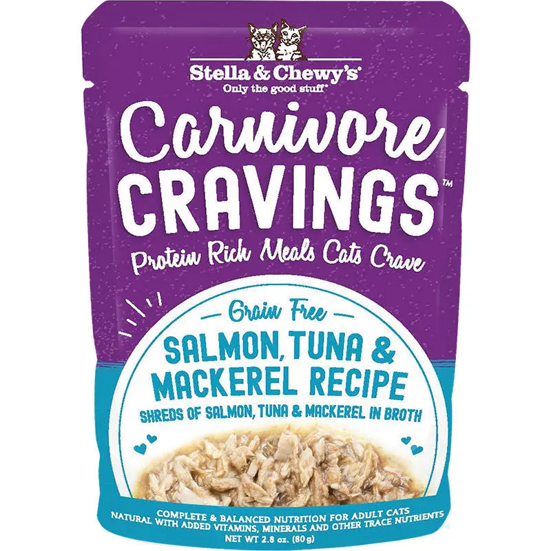 Stella & Chewys C Carnvr Crv Smn Tuna 2.8oz 