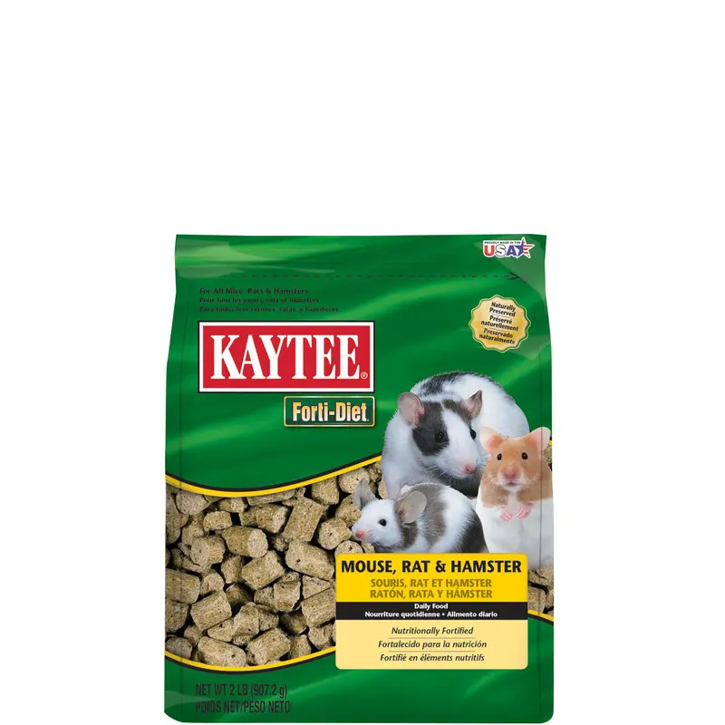 Kaytee FD Mouse, Rat, Hamster Food- 2LB
