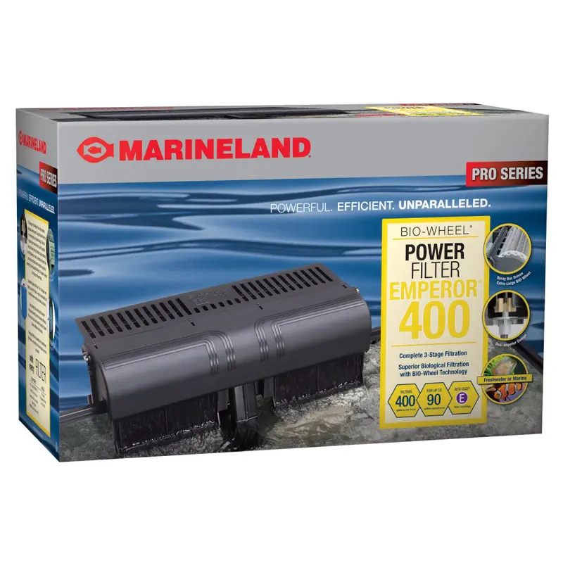 Marineland Emperor 400 Power Filter Black 400 GPH