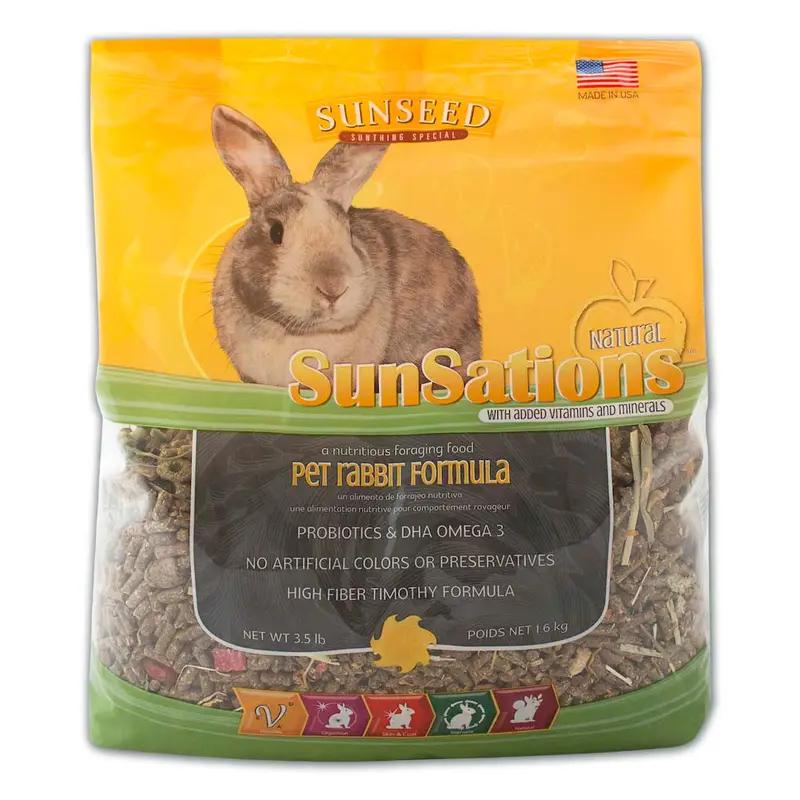 Sun Seed SunSations Rabbit Dry Food 3.5 lb