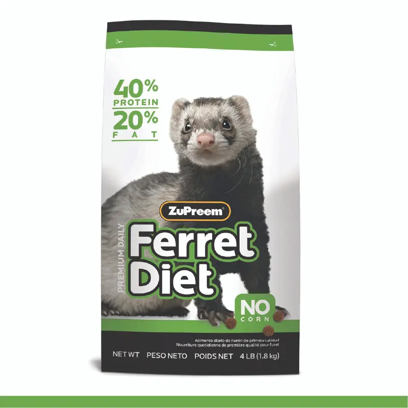 ZuPreem Premium Ferret Diet Dry Food 4 lb (D)