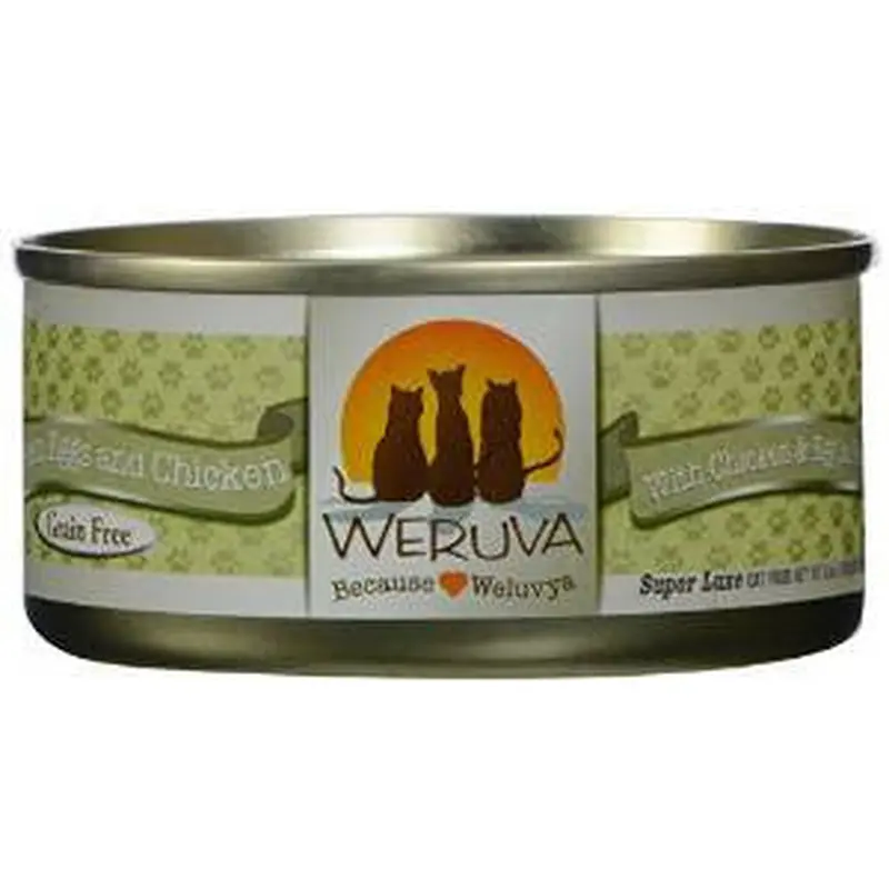 Weruva Green Eggs And Chicken Canned Cat 24/5.5oz. 