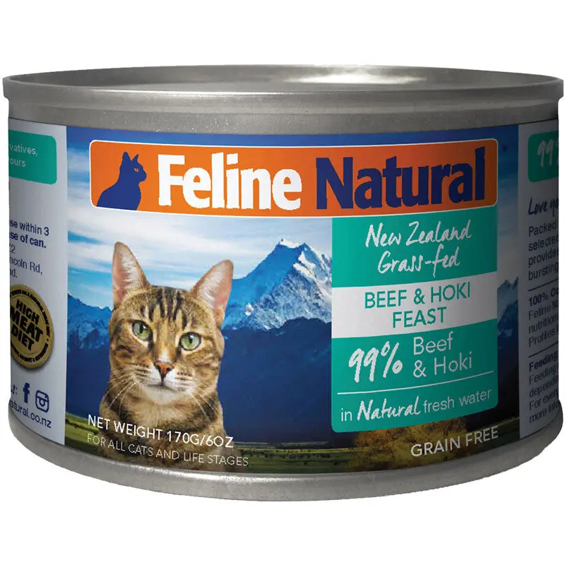 K9 Naturals Cat Beef & Hoki 6oz 