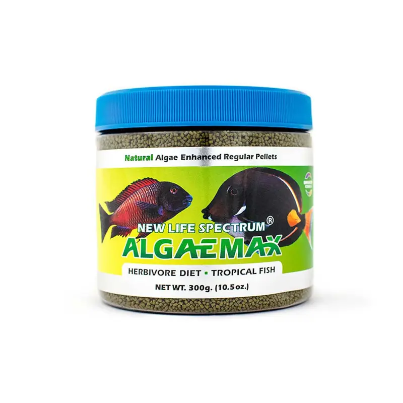 New Life Spectrum Algaemax Sinking Pellets Fish Food 10.5oz Regular