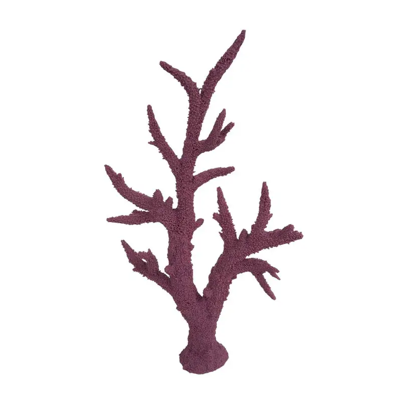 Weco South Pacific Coral Staghorn Tall Ornament Purple MD