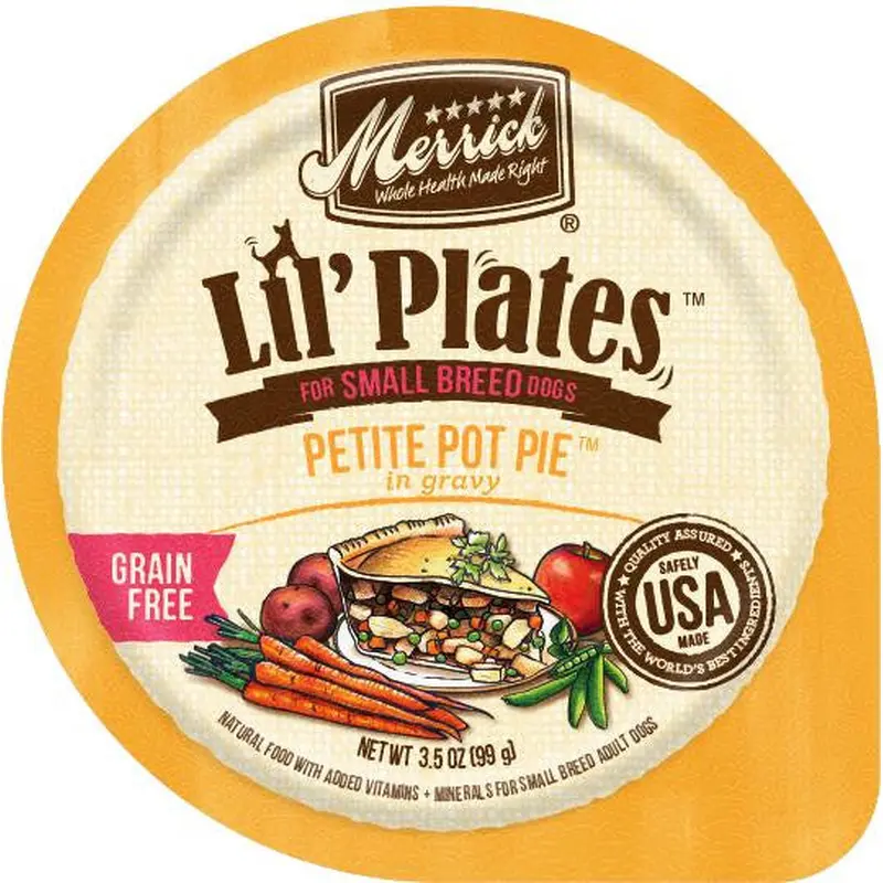 Merrick Lil'Plates Grain Free Petite Pot Pie 12/3.5oz 