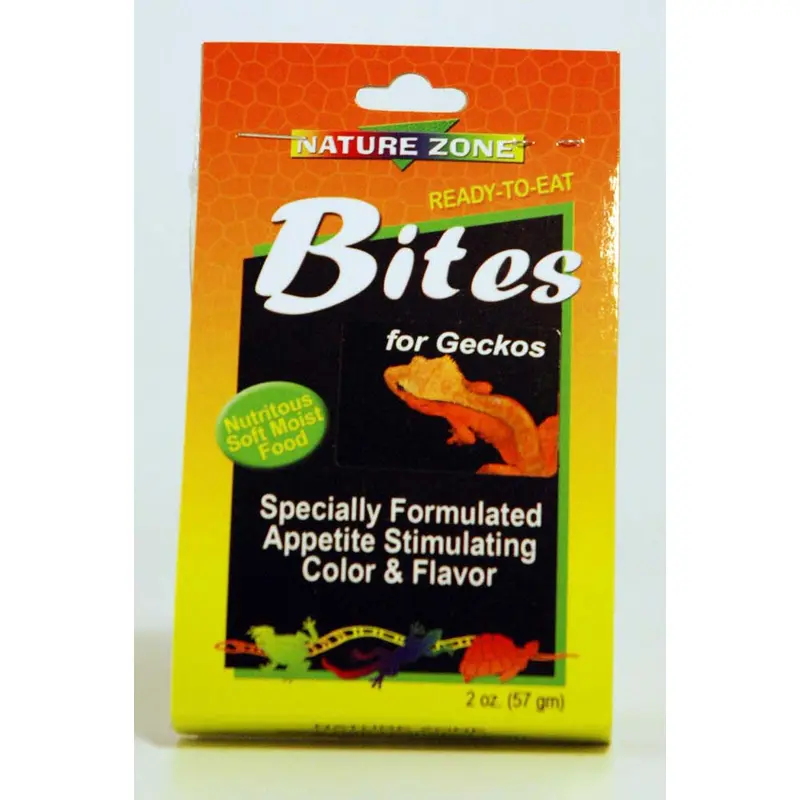 Nature Zone Gecko Bites Gel Food 2 oz
