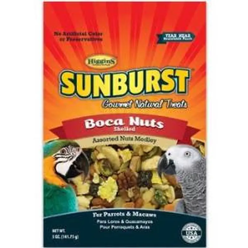 Higgins Sunburst Treats Boca Nuts 5oz 