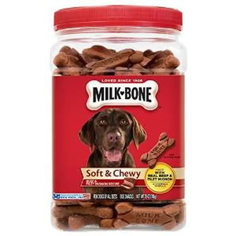 Milkbone Filet Mignon Dog Treats 25oz 
