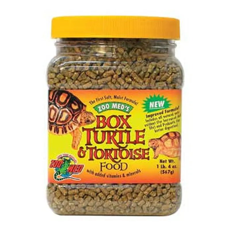 Zoo Med Natural Box Turtle Pellet Food 10 oz