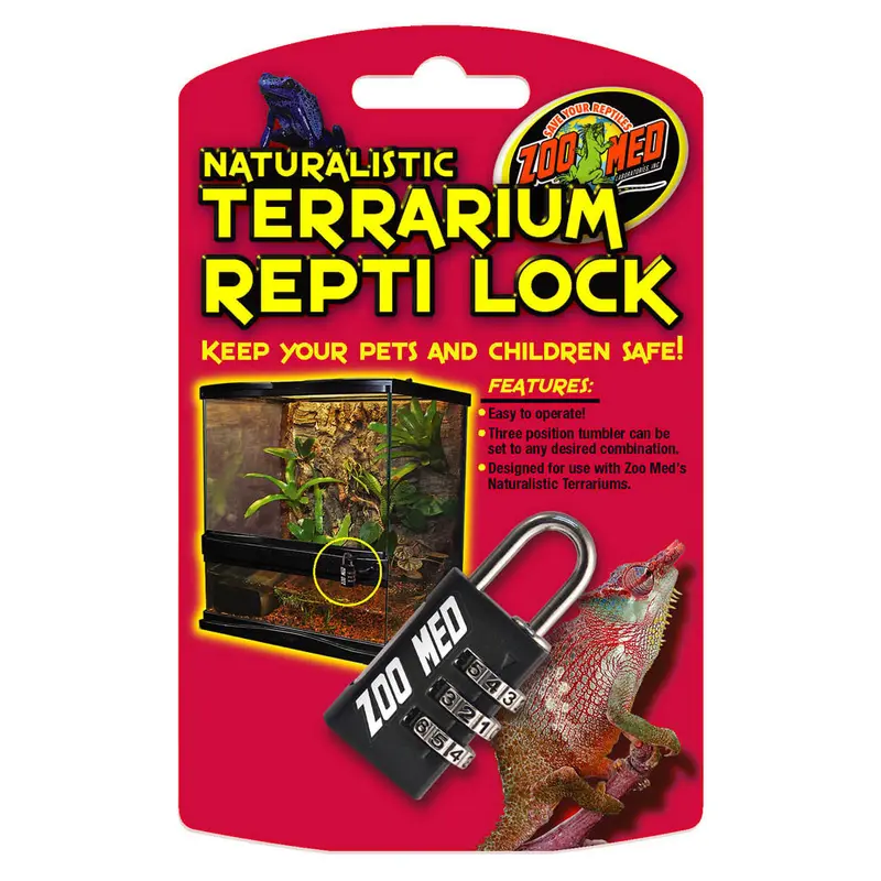 Zoo Med Naturalistic Terrarium Repti Lock Black