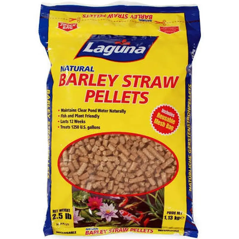 Hagen Laguna Barley Straw Pellets 2.5 Lb With Mesh Bag Pt575