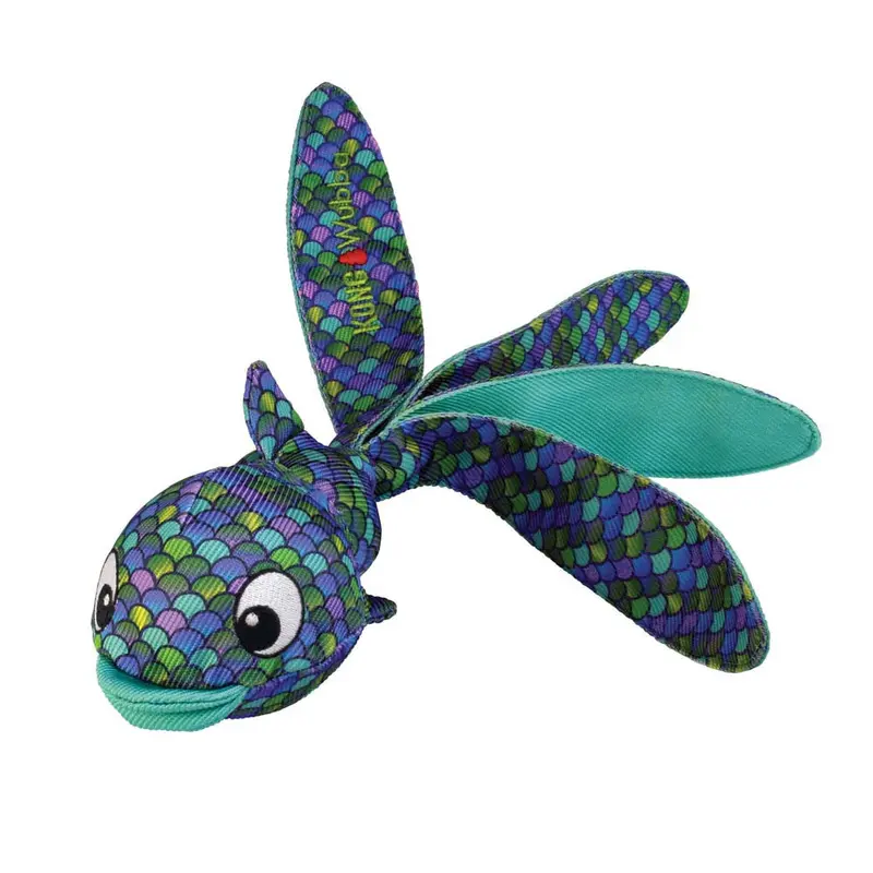 KONG Wubba Finz Dog Toy Blue LG