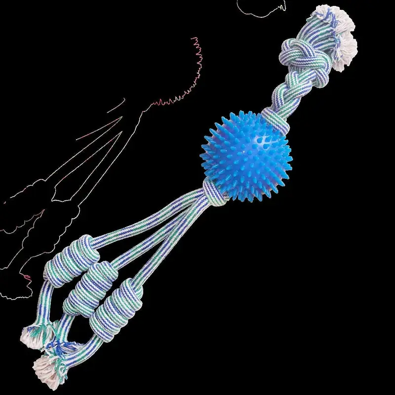 Snungarooz Feel'n Spikey Dog Toy 23"