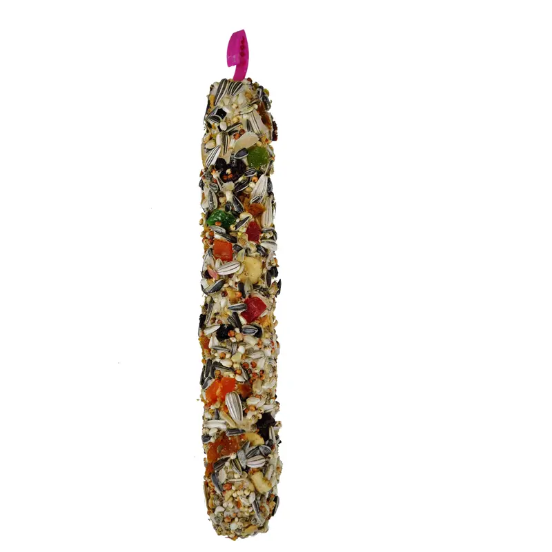 A & E Cages Smakers Snack Maxi Fruit Treat Stick for Parrots 450 g 2 Count