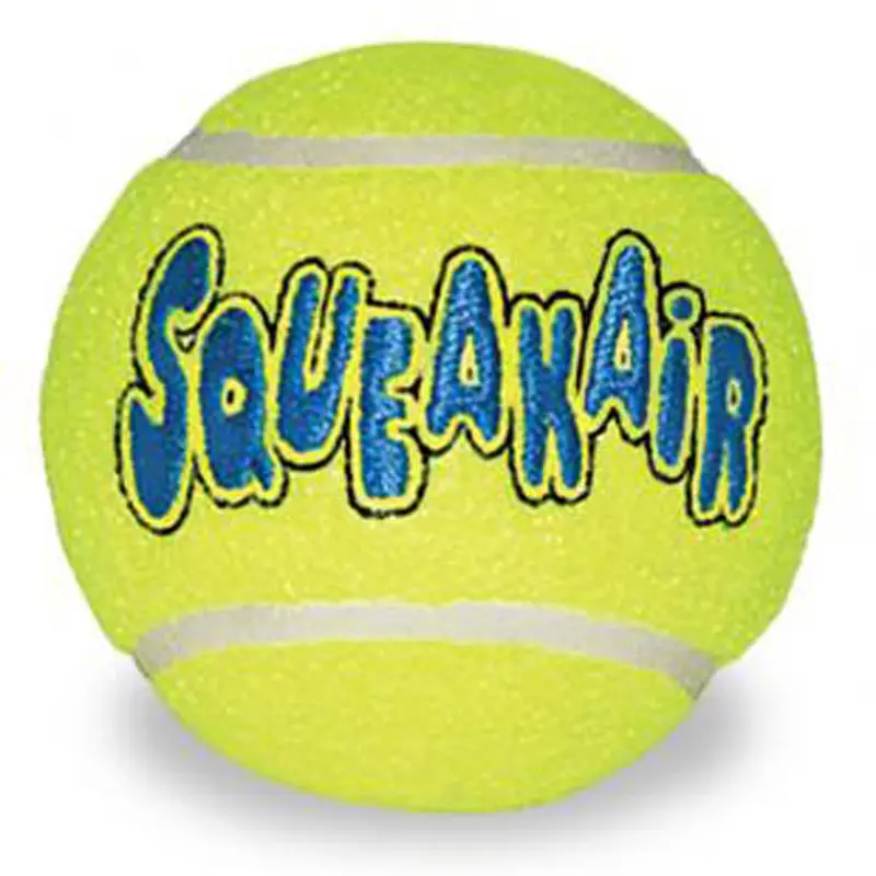 KONG Air Dog Squeaker Tennis Ball Dog Toy MD