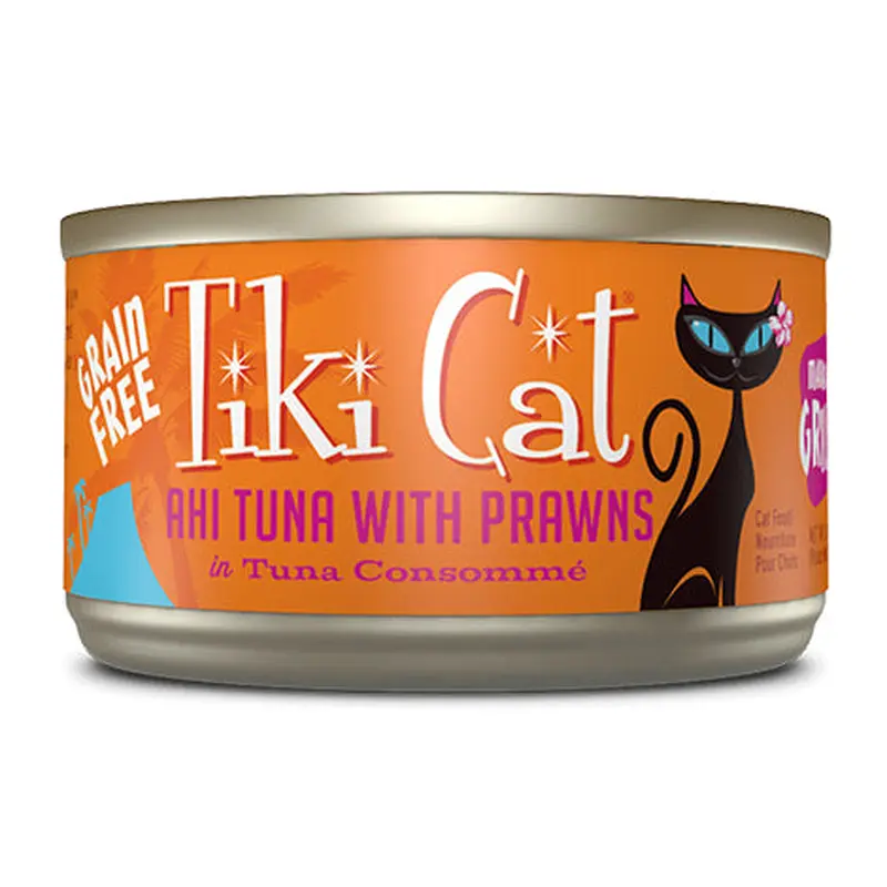 Tiki Cat Manana Ahi Tuna with Prawns 2.8oz