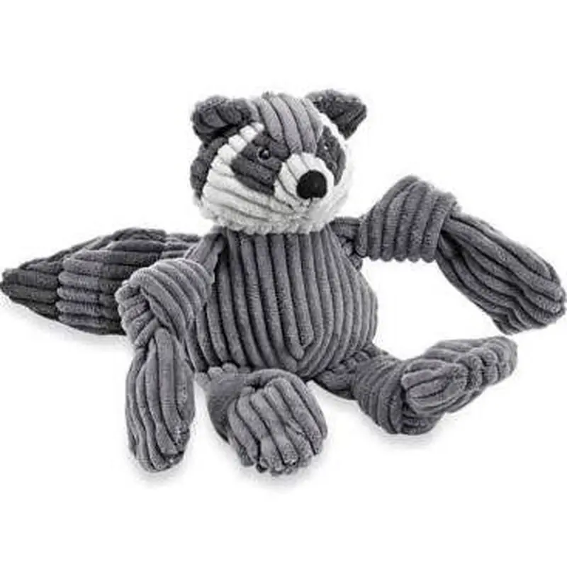 Hugglehounds Knottie Raccoon Dog Toy-small-