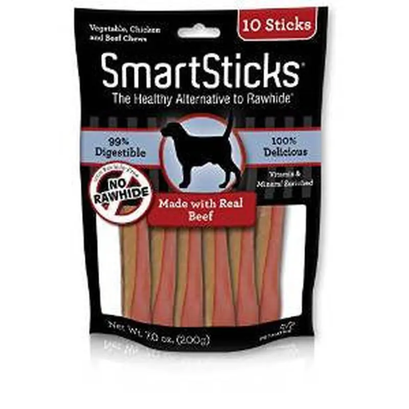 SmartBones SmartSticks Beef 10 Pk 