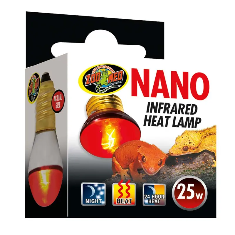 Zoo Med Nano Infrared Heat Lamp 25 Watts