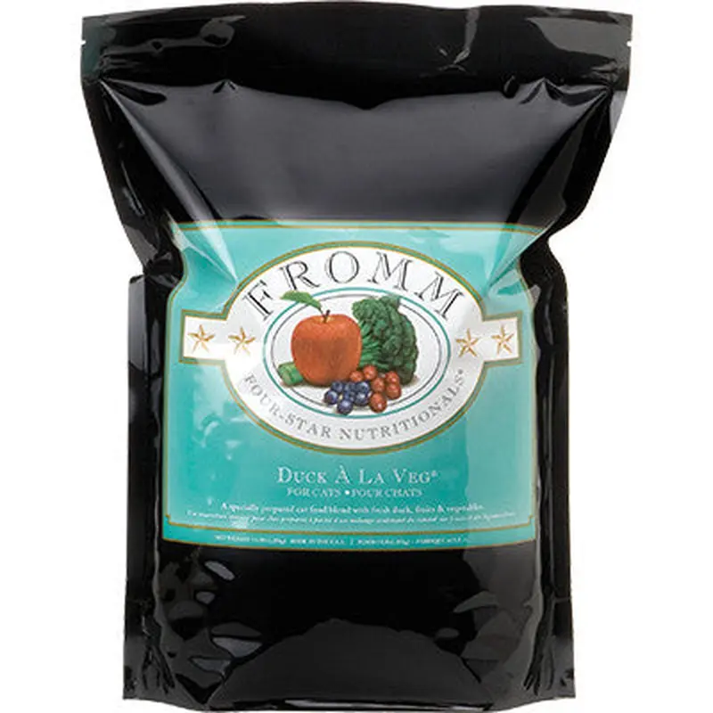 Fromm Four-Star Duck ? La Veg? Recipe Cat Food 4 lb