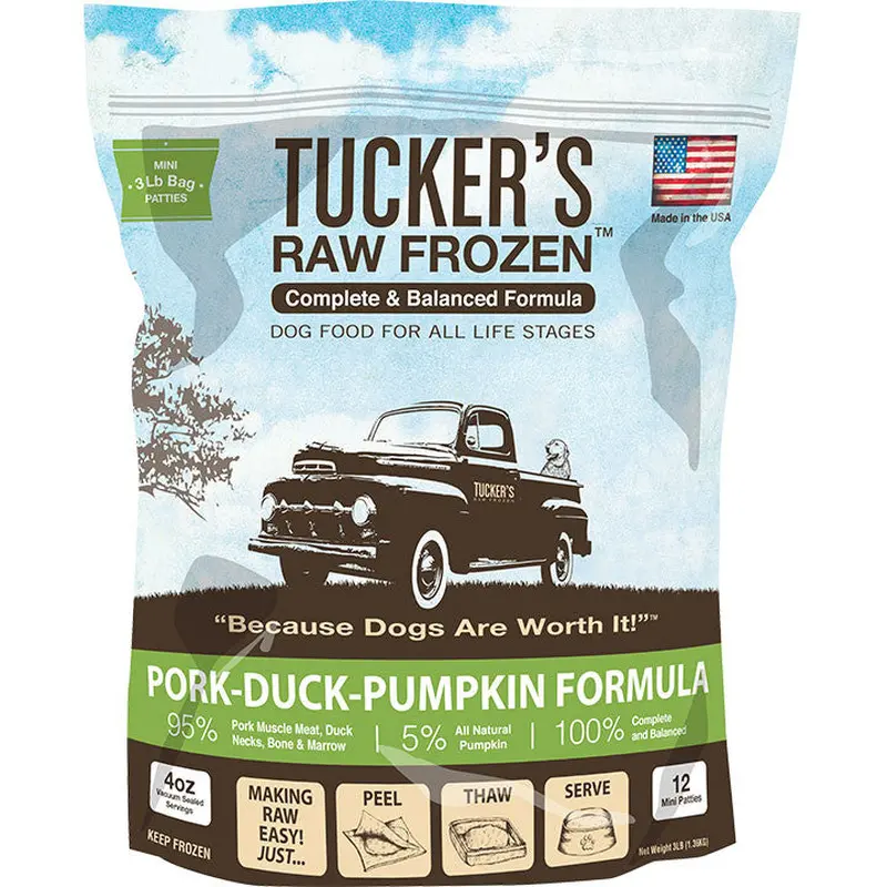 Tuckers Dog Frozen Complete Balance Pork & Duck 3lb SD-5