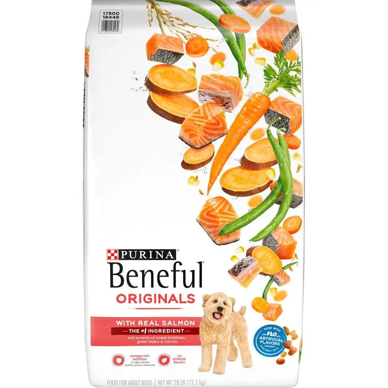 Beneful Originals Salmon With Sweet Potatoes/Green Bean& Carrot 28lb 