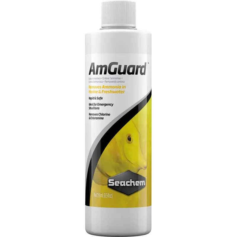 Seachem AmGuard Ammonia Detoxifier 8.5 fl. oz