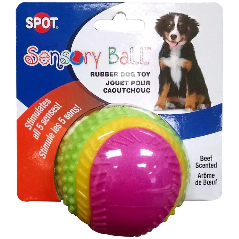 Spot Sensory Ball Dog toy Assorted 3.25in MD