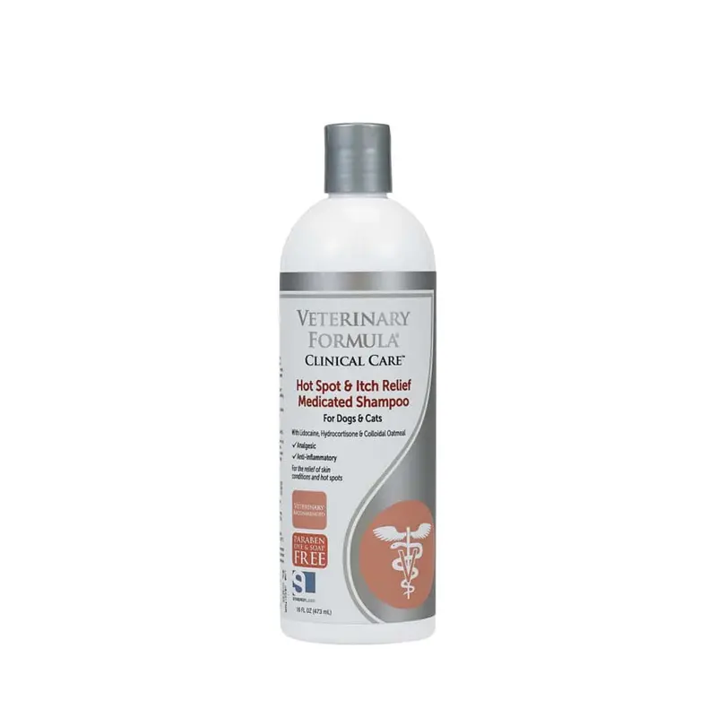 Synergy Labs Veterinary Formula Clinical Care Hot Spot shampoo 16 fl. oz