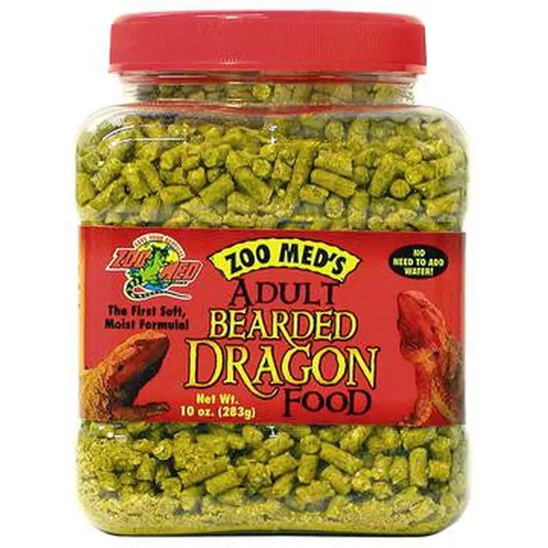 Zoo Med Natural Adult Bearded Dragon Dry Food 10 oz