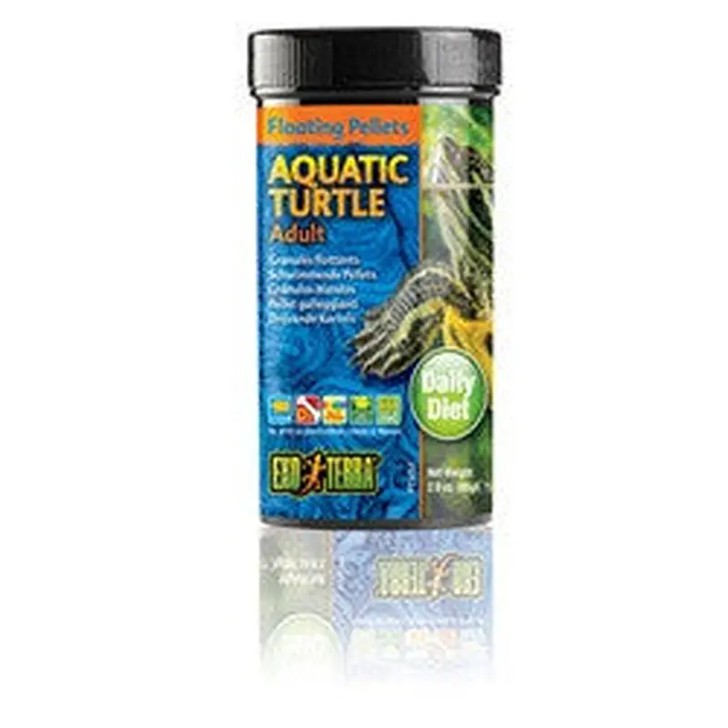 Exo Terra Adult Aquatic Turtle Food 2.9oz Pt3253