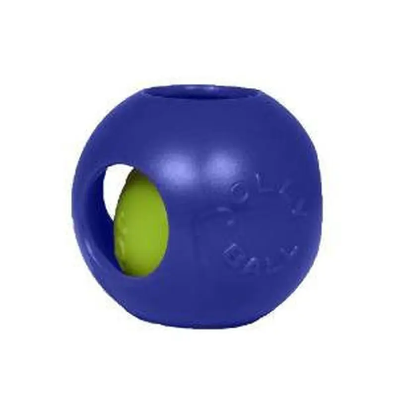 Jolly Pets Teaser Ball Blue 4.5" 