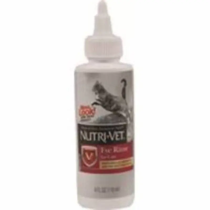 Nutri-Vet Feline Eye Rinse Liquid 4 oz. 