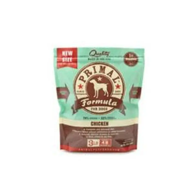 Primal Raw Chicken Pattie Dog 6lb